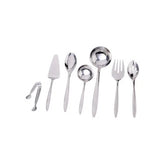 Karaca Athena 7Pcs Elegance Service Set S Ladle: 19cm – L Ladle: 28cm – Colander: 22cm – Serving Spoon: 25cm – Serving Fork: 24cm – Spatula: 24cm – Small Tongs: 11cm | 153.02.02.0313
